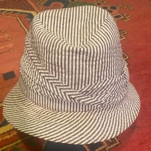 Old Navy Stripes Gray Hat S-M